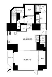 クリアルプレミア恵比寿 (CREALpremier恵比寿) 2階 間取り図