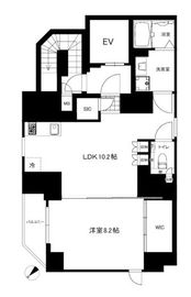 クリアルプレミア恵比寿 (CREALpremier恵比寿) 4階 間取り図