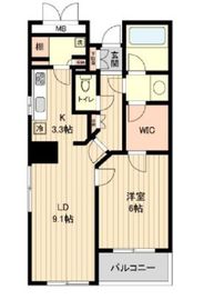 サウスポート品川レジデンス 205 間取り図