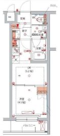 ハーモニーレジデンス川崎中丸子シティフロント 101 間取り図