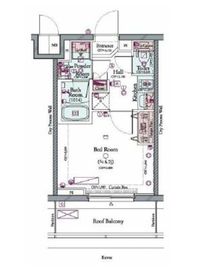 コンシェリア品川南 THE GRAND RESIDENCE 4階 間取り図