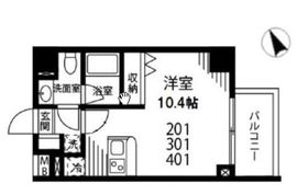 プリマヴェーラ小石川 201 間取り図