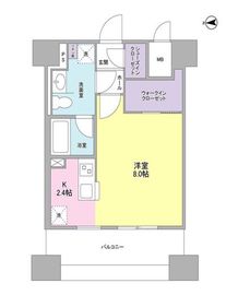 スタイリオ横浜反町 403 間取り図