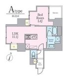 シュトラーレ本駒込 401 間取り図