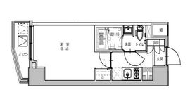 S-RESIDENCE浅草Fiore (エスレジデンス浅草フィオーレ) 803 間取り図
