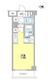 リバーレ蒲田仲六郷 309 間取り図