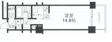 六本木ヒルズレジデンス D棟 9階 間取り図