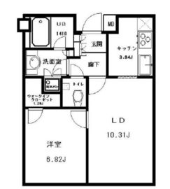 虎ノ門ヒルズレジデンス 41階 間取り図