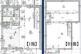 モダンテラス南青山 地下1階 間取り図