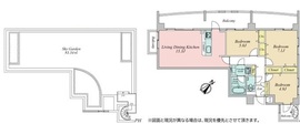エクレール外苑西 10階 間取り図