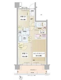 パークホームズ清澄白河 3階 間取り図