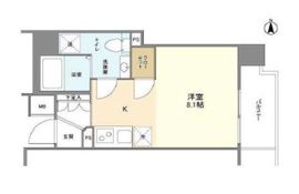 エクセリア九段 905 間取り図