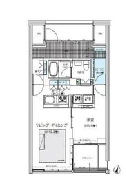 ガーデニエール砧ウエスト 246 間取り図