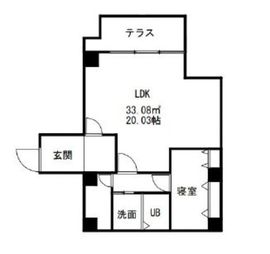 表参道レジデンス 102 間取り図