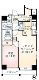 グランスイートTOKYOマークス 12階 間取り図