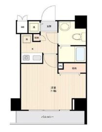ガラ・ステージ神田小川町 8階 間取り図