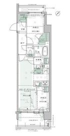 リビオ横濱反町 5階 間取り図