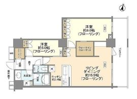 THE KOSUGI TOWER 30階 間取り図