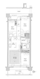 プラウドシティ阿佐ヶ谷 3階 間取り図