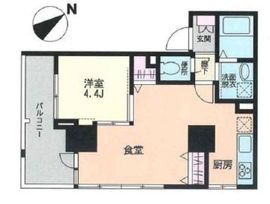 フォンテーヌ美和 5階 間取り図