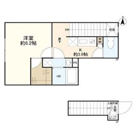 ウェルスクエアイズム四谷大京町 202 間取り図