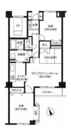 代々木カサグランデ 105 間取り図