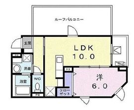 サンガム代々木の杜 401 間取り図