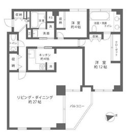 ホーマット麹町 6階 間取り図