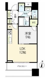 パークコート渋谷ザタワー 9階 間取り図
