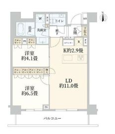 ブリリア目黒青葉台 4階 間取り図