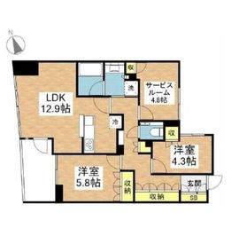 THE CONOE代官山 9階 間取り図