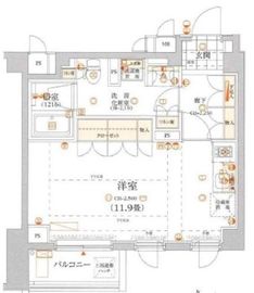 アクシア西荻窪 1階 間取り図