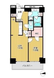 Wコンフォートタワーズ EAST 26階 間取り図