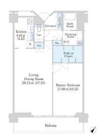 六甲ハイツ 905 間取り図