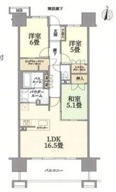 ヴェレーナ王子 20階 間取り図
