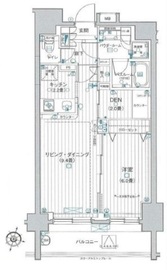 日神パレステージ王子神谷Ⅱ 5階 間取り図