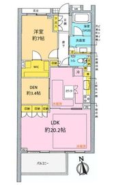 ピアースコード三軒茶屋 3階 間取り図