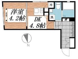 CREAL新宿山吹町 (クリアル新宿山吹町) 303 間取り図
