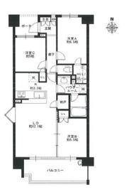 シティハウス板橋大山 11階 間取り図
