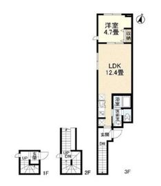 ウェルスクエア目黒祐天寺 301 間取り図