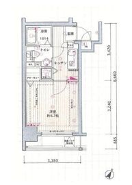 グランフォース九段 2階 間取り図