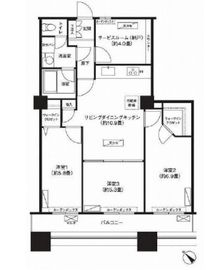 晴海ビュータワー（晴海アイランドトリトンスクエアビュータワー） 9階 間取り図