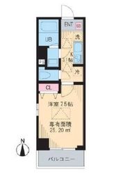 コレクト元代々木 304 間取り図