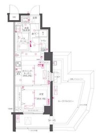 ZOOM渋谷笹塚Second 5階 間取り図