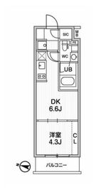 Weave Place Higashikoenji (ウィーヴプレイス東高円寺) 403 間取り図