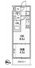 Weave Place Higashikoenji (ウィーヴプレイス東高円寺) 106 間取り図