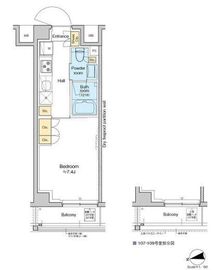 RESIDENCE KOENJI 109 間取り図