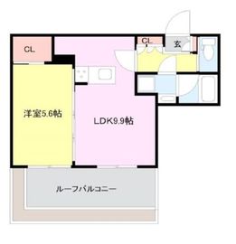 ブライズ笹塚 5階 間取り図