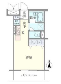 メゾンベール南麻布 112 間取り図