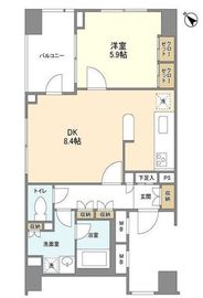 アルス中目黒ヴィルトレーテ 3階 間取り図